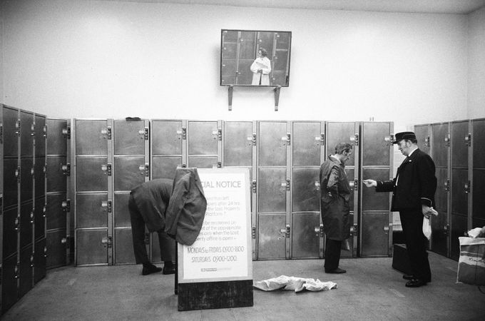 Early Seventies Left Luggage