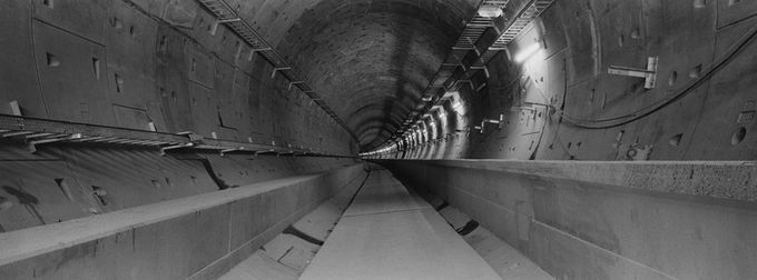 St. Pancras HS1 The tunnel